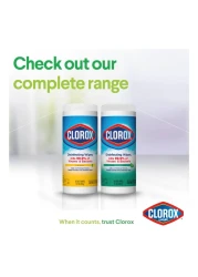 مناديل كلوركس المطهرة بالعطر المنعش، 35 منديلًا مبللاً