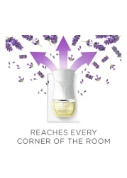 أيرويك زيت عطري بقابس معطر للجو برائحة الخزامى - شفاف - 19 ملل