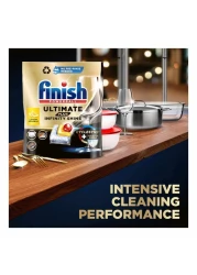 Finish Powerball Ultimate Plus All-in-1 Dishwasher Detergent Tablets Lemon 30 Tablets Pack of 2