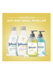 Johnson's Anti-Bacterial Micellar Lemon Hand Wash Yellow 300ml Pack of 2