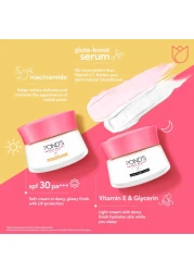 Pond's Bright Beauty Serum Night Cream with Niacinamide Vitamin E and Glycerin 50g