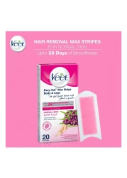 Veet Normal Skin Easy Grip Wax Strip 20 PCS
