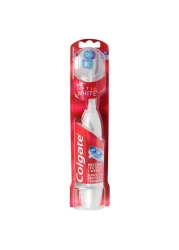 Colgate 360 Sonic Battery Powered Toothbrush Optic White Soft 1 Pcs