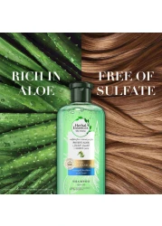 Herbal Essences Hair Strengthening Sulfate Free Potent Aloe Vera + Bamboo Natural Shampoo for Dry Hair And Hair Hydrate 400ml