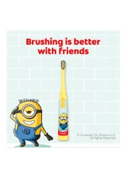 فرشاة أسنان كولجيت للأطفال منيونز بالبطارية - ناعمة - 1 عبوة