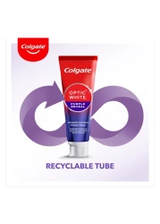 Colgate Optic White Purple Reveal Toothpaste 75ml Pack of 2
