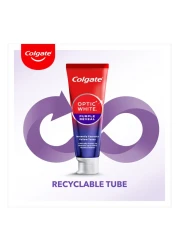 كولغيت أوبتيك معجون أسنان وايت بيربل ريفيل 75 ملل