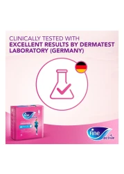 Fine Active Female Postpartum Diapers Medium Size Pack Of 12 Pull-Ups