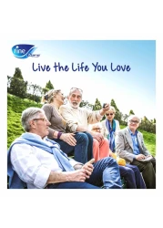 Fine Care Adult Diapers Medium (Waist 75-110Cm) 44 Diapers