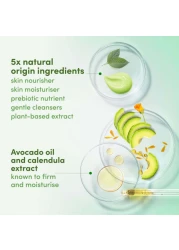 دوف نوريشينغ سيكرتس إنفيغورايتين ريتشوال غسول الجسم المغذي بزيت الأفوكادو ومستخلص زهور الأذريون 500 ملل