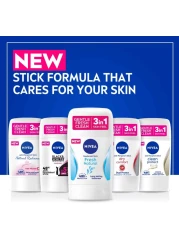 نيڤيا مزيل عرق للنساء، فريش ناتشورال، انتعاش المحيط، ستيك 50 مل عبوة تحتوي على ٢