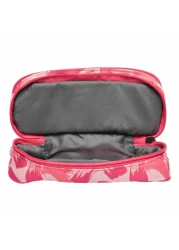 Wenger 2 Compartment Pencil Case Pink 23cm