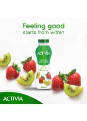Activia Yoghurt Go Drinkable Yogurt Snack Kiwi-Strawberry 280ml