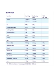 ويتابيكس حبوب افطار بالفواكه والألياف، 500 غرام