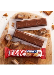 نستله كيت كات تشانكي شوكولاطة لوتس بسكوف، 41.5 غرام، حزمة من 24 قطعة