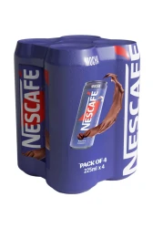 نسكافيه مشروب قهوة موكا، 225 ملل حزمة من 4