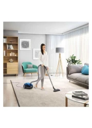 Electrolux Canister Vacuum Cleaner Z1220, 1.8 L, 1600 W, Blue, 5.9 kg