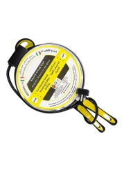 فرن صانع الخبز العربي مع عناصر تسخين إيطالية، سعة 5.5 لتر، 28 سم، فرن كهربائي صغير للخبز المسطح - خبز البيتا والروتي والبيتزا الصغيرة والمزيد