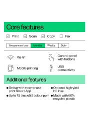 إتش بي ديسك جيت انك ادفانتج طابعة 2876 الكل في واحد 6W7E6C - إسمنتي
