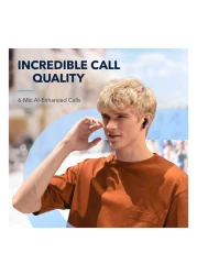 أنكر ساوندكور لايف P3 سماعات أذن بلوتوث لاسلكية بخاصية إلغاء الضوضاء مع علبة شحن - أسود