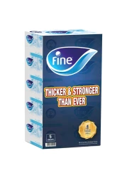 Fine Facial Tissue 200 Sheets X 2 Ply Pack Of 5&nbsp;