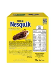 نيستله نسكويك ألواح حبوب الإفطار ، 25 غرام، حزمة من 6