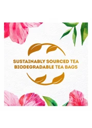 ليبتون منقوع أعشاب الكركديه 20 كيس شاي