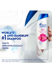 Head &amp; Shoulders Anti-Dandruff Shampoo And Conditioner 2-In-1 Smooth And Silky White 900ml
