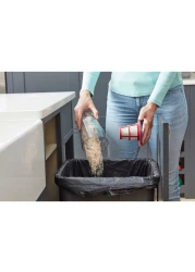 مكنسة كهربائية لاسلكية 2 في 1 14.4 فولت 28.8 واط من بلاك أند ديكر ، مكنسة يدوية مع قاعدة شحن ، اسود - SVA420B -B5