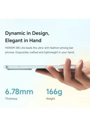 Honor 200 Lite Dual SIM 8GB RAM 256GB 5G Starry Blue