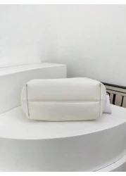 حقيبة يد جلدية قماشية من نوع Feisture، سعة كبيرة ذات لون أساسي، أنيقة وناضجة للنساء، بتصميم كلاسيكي، مناسبة للفتي