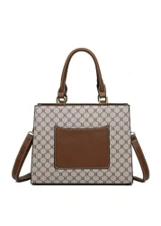 3pcs Set Fashion Floral Print Large Capacity Tote Bag