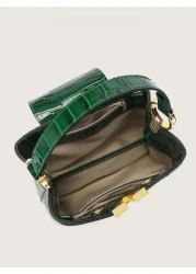 Luxury Brand Women s Handbag Crocodile Texture High Quality Shoulder Bag 2025 New Fashion Versatile Large Capacity Tote Bag Retro Casual Street Wear Minimalist Celebrity Style Glossy Shoulder Bag Blac