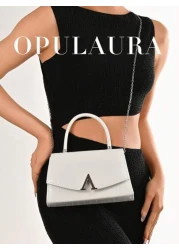 OpulAura Metallic Glitter Clutch Bag Formal Crocodile Pattern Leather Clutch Purse Perfect For Party Wedding Prom Dinner Banquet Matching With Wedding Dress Evening Gown Party Dress