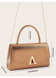 حقيبة مسائية فخمة ذات سعة كبيرة، محافظ نسائية لامعة، موضة بفتحة، ملمس فاخر، مثالية للمناسبات الفاخرة، إكسسوا