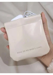 Sequin Makeup Cosmetic Case Multifunctional Small Bag Women Portable Large Capacity Bag For Data Cable Storage Summer Travel Vacation Home Bathroom Decor Holiday Makeup Organizer