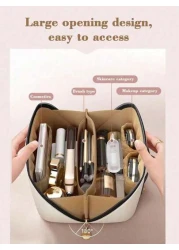 1pc Summer Travel Cosmetic Bag Waterproof Handheld Toiletry Organizer Large Capacity Makeup Bag Oil Proof Makeup Brush Storage Bag Bathroom Makeup Bag Portable Travel Makeup Organizer Storage For Lips