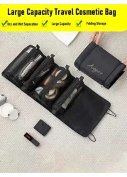 1pc Women s Waterproof 4 In 1 Travel Toiletry Bag Detachable Makeup Bag Cosmetic Pouch Pink Bathroom Bag Storage Bag Makeup Brush Holder Portable Compartment For Cosmetics Makeup And Lipstick Great Fo