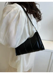 Lightweight Business Casual Mini Quilted Flap Fashionable Square Bag For Teen Girls Women College Students Rookies White Collar Workers Perfect For Office College Work Business Commute Outdoors Travel