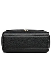 2024 New Product Solid Color Retro Women s Handbag Luxury Designer Women Crossbody Bags High Quality Soft Leather Female Wallet