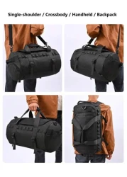 Extra Large Multi Purpose Travel Bag Hand Carry Backpack For Men High Capacity Duffle Bag Moving Storage Outdoor Gear With Trunk Organizer Graduation Camping