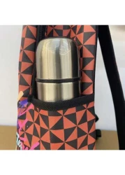 حقيبة ظهر رجالية ذات نمط جلد الثعبان، سعة كبيرة، تعتبر احتياجات عيد الحب والشتاء، حقيبة سفر سوداء، حقيبة احتي