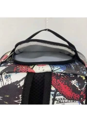 Seal Print Fashion Backpack Stylish Large Capacity Pockets Unisex Backpack Essential For Valentine s Day Travel Autumn Winter