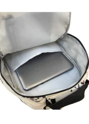 حقيبة ظهر كبيرة السعة بتصميم نمط الباندا العصري، مناسبة للرجال والنساء، ضرورية للسفر والعطلات وعيد الحب وفصل