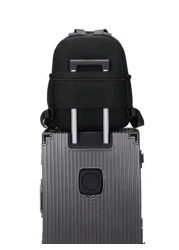 peach tree حقيبة ظهر سفر متعددة الوظائف مصنوعة من النايلون، حقيبة كتف كاجوال مزودة بفصل جاف وجاف، حقيبة كمبيوتر مح