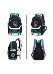 Minimalist Backpack Fits 15 6 Inch Laptop Colorblock Casual Water Resistant High Capacity Unisex Fashion Backpack For Travel School College