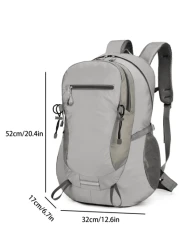 1pc Hiking Large Capacity Backpack Sports Backpack Laptop Travel Bag Sports Bag University Backpack School Backpack Outdoor Hiking Camping Sports And Leisure Backpack Vacation Essentials Lightweight A