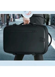 حقيبة ظهر للسفر بتفريغ هواء بسعة كبيرة، بتصميم بسيط وأنيق