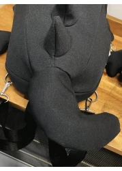 peach tree Shark Printed Backpack Stylish Simple Suitable For High School College Students Couples Commuting Travel Back To School Multi Pocket Lightweight Peach Tree Brand Ideal Gift For Men For Hall