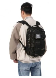 حقيبة ظهر رحلات بحجم 20 لتر مقاومة للماء للتنزه والصيد والصيد والتخييم للرجال، حقيبة سفر، حقيبة مدرسية، هدايا